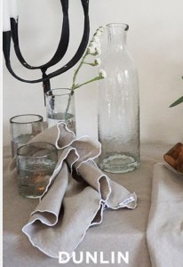 Dunlin Home French Linen tablecloth
