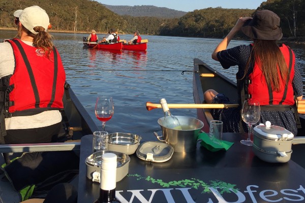 Canoes Champagne & Canapes